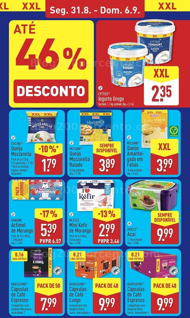 Antevisão Folheto ALDI Promoções de 31 agosto a 6 setembro